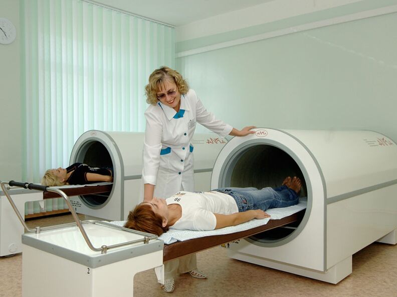 Pentru a diagnostica osteocondroza se efectuează imagistica prin rezonanță magnetică